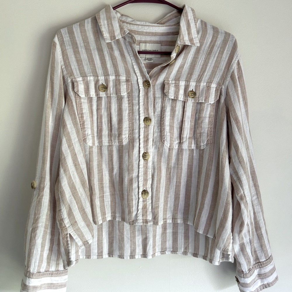 Striped Button Down - image 1
